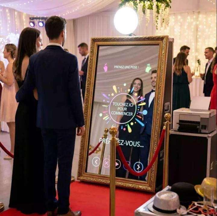 Location Photobooth miroir Bordeaux